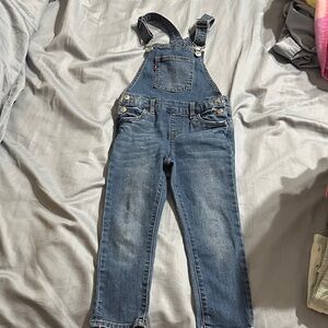 Levi's Classic Blue Denim Overalls